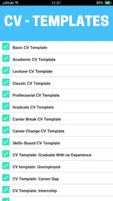 How To Write CV android App screenshot 2